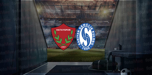 HATAYSPOR – SARIYER MAÇI CANLI İZLE 🏆 | Hatayspor – Sarıyer maçı ne zaman? Hangi kanalda?