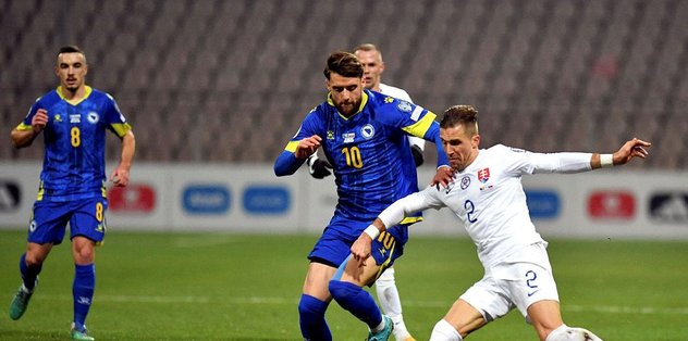Bosna Hersek 1-2 Slovakya MAÇ SONUCU – ÖZET