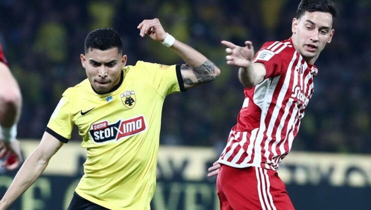 AEK Atina 1-0 Olympiakos MAÇ SONUCU ÖZET