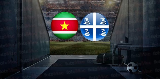 Surinam – Martinik maçı ne zaman, saat kaçta ve hangi kanalda canlı yayınlanacak? | Hazırlık maçı