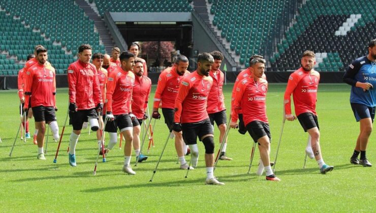 Ampute’de maç programı