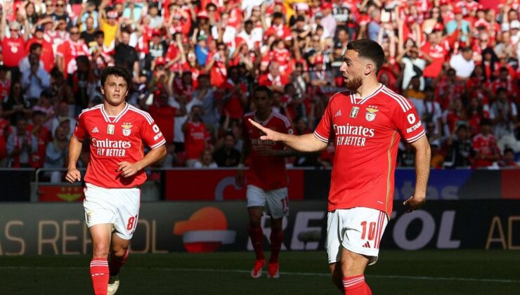 Benfica 5-0 Arouca MAÇ SONUCU – ÖZET | Orkun Kökçü attı Benfica farklı kazandı