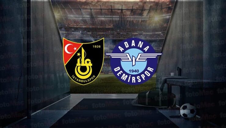 İstanbulspor Adana Demirspor maçı CANLI İZLE İstanbulspor-Yukatel Adana Demirspor canlı anlatım