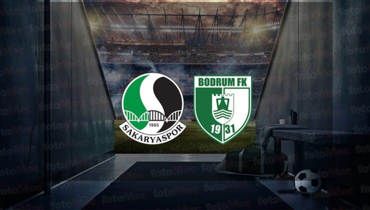 Sakaryaspor – Bodrum FK maçı NE ZAMAN? Sakaryaspor – Bodrum FK maçı saat kaçta ve hangi kanalda?