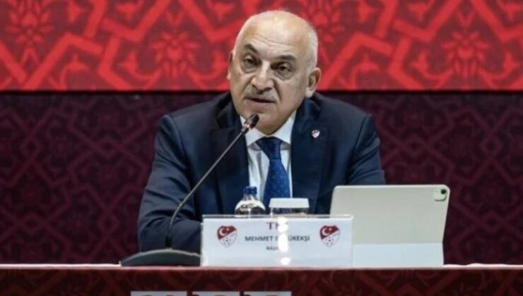 TFF Başkanı Mehmet Büyükekşi: Galatasaray ve Beşiktaş…