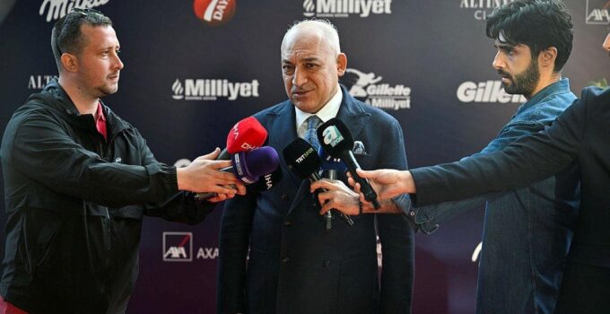 TFF Başkanı Mehmet Büyükekşi’ye ziyaret