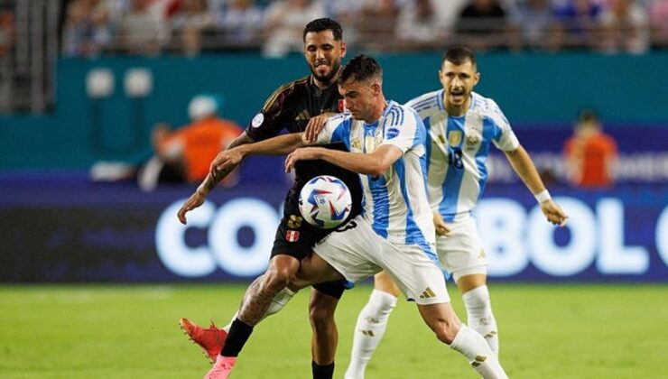 Arjantin 2-0 Peru MAÇ SONUCU-ÖZET | Arjantin grubu lider bitirdi!