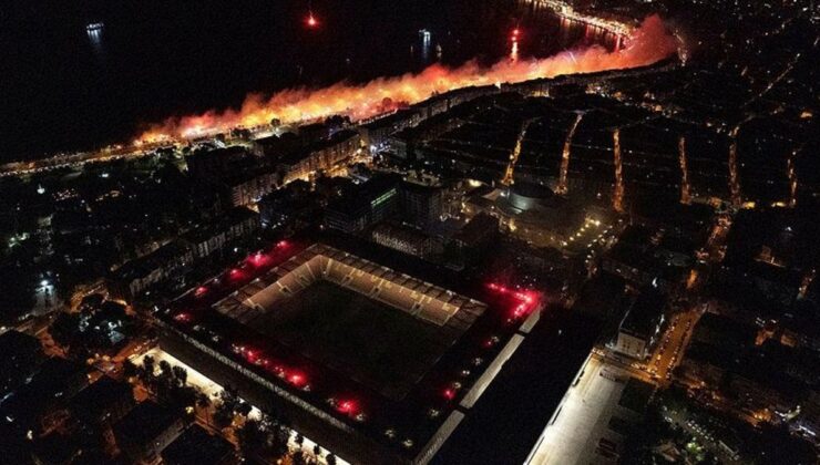 Göztepe’den dev kutlama