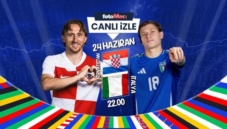 Hırvatistan – İtalya maçı canlı şifresiz izle | Hırvatistan – İtalya maçı saat kaçta ve hangi kanalda?
