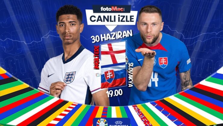 İngiltere – Slovakya maçı canlı şifresiz izle | İngiltere – Slovakya maçı saat kaçta ve hangi kanalda?