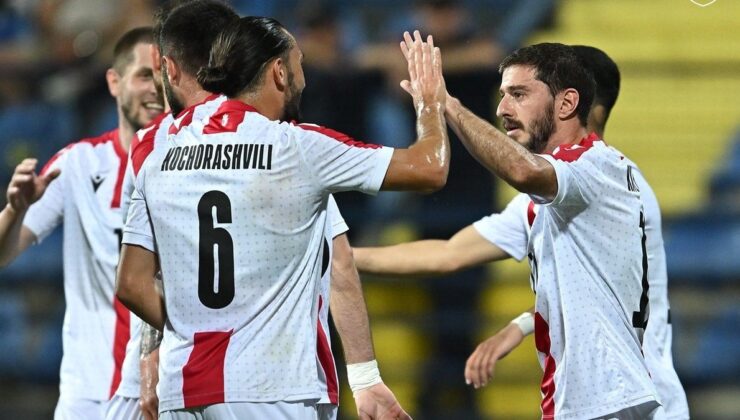 Karadağ 1-3 Gürcistan MAÇ SONUCU – ÖZET