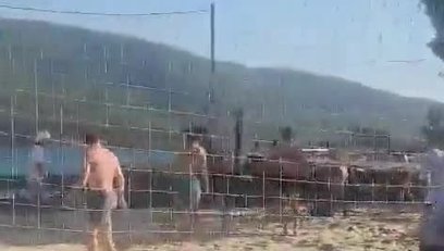 Arda Güler Bodrum'da ayak tenisi oynarken görüntülendi!