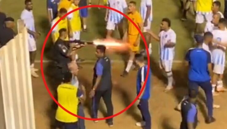 Brezilya’da büyük skandal! Polis futbolcuyu bacağından vurdu