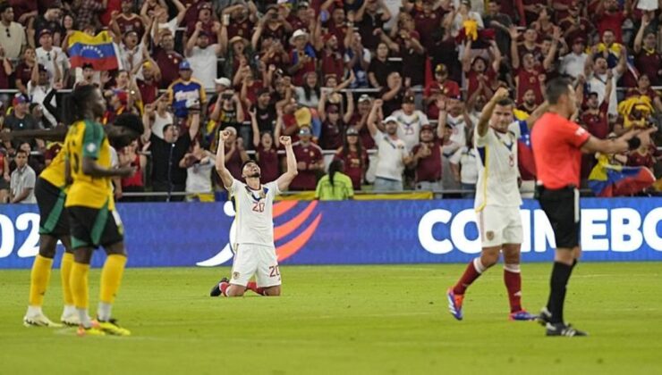 Jamaika 0-3 Venezuela MAÇ SONUCU-ÖZET | Venezuela grubu lider tamamladı!