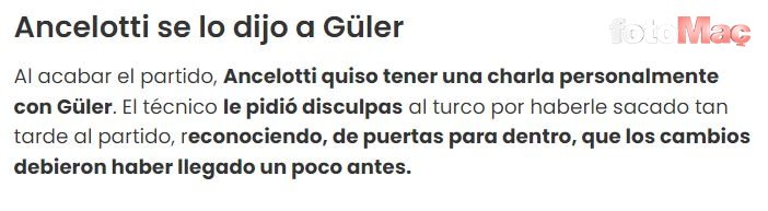 Carlo Ancelotti'nin Arda Güler mahcubiyeti! Özür diledi