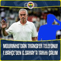 F.Bahçe'den G.Saray'a tarihi çalım! Mourinho devrede