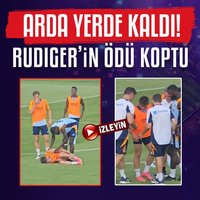 Arda yerde kaldı! Rüdiger'in ödü koptu