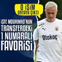 İşte Mourinho'nun transferdeki 1 numaralı favorisi!