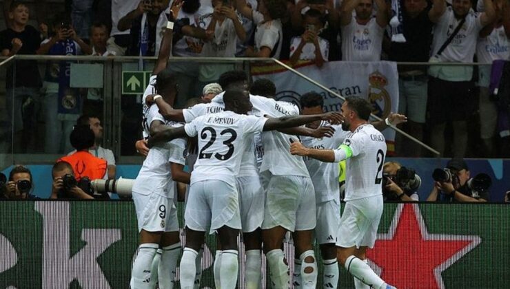 Real Madrid 2-0 Atalanta MAÇ SONUCU ÖZET UEFA Süper Kupa Arda Güler’li Real Madrid’in!