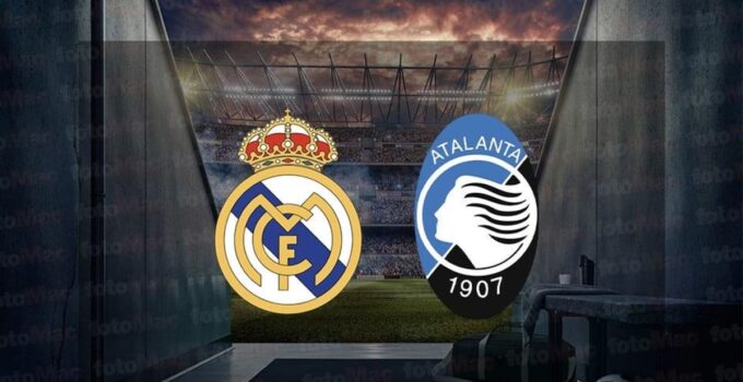 REAL MADRID ATALANTA MAÇI CANLI İZLE 📺 | Real Madrid – Atalanta maçı hangi kanalda, saat kaçta? UEFA Süper Kupa