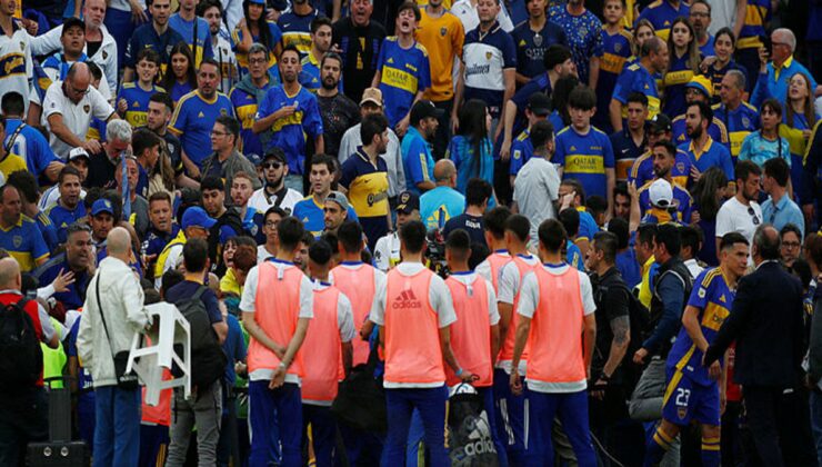 Boca Juniors – River Plate maçı sonrası ortalık karıştı! Superclasico’da kaleci Romero ve taraftar kavga etti