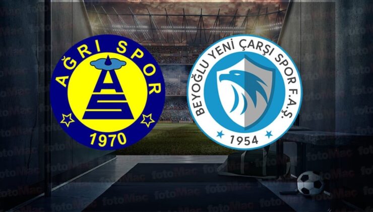 Ağrı 1970 Spor – Beyoğlu Yeniçarşıspor maçı ne zaman, saat kaçta, hangi kanalda? | Ziraat Türkiye Kupası