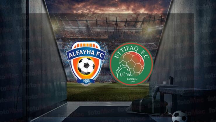 Al Fayha – Al Ettifaq maçı saat kaçta, hangi kanalda?