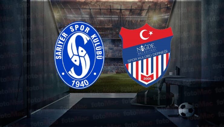 Sarıyer – Niğde Belediyesi Spor maçı ne zaman, saat kaçta, hangi kanalda? | Ziraat Türkiye Kupası