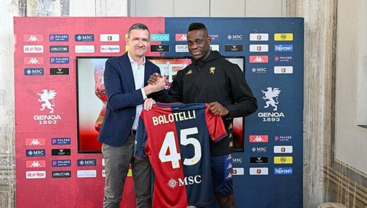 TRANSFER HABERLERİ | Mario Balotelli Genoa’da!