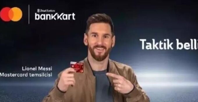 Ziraat Bankası ve Mastercard’ın tanıtımında Lionel Messi yer aldı