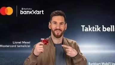 Ziraat Bankası ve Mastercard'ın tanıtımında Lionel Messi yer aldı