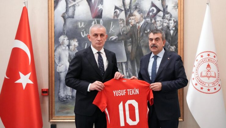 Bakan Tekin’e ziyaret