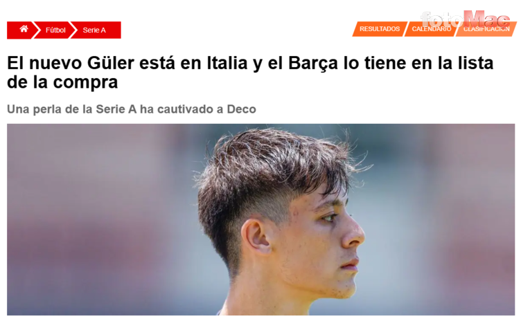 Barcelona'dan 'yeni Arda Güler' hamlesi! Kenan Yıldız...