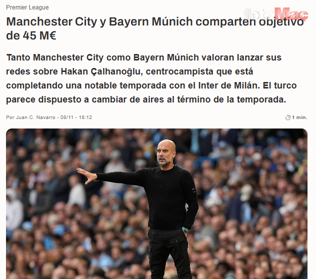 Manchester City'den Türk yıldıza kanca!