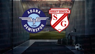Adana Demirspor - Sebat Gençlikspor maçı ne zaman, saat kaçta, hangi kanalda? ZTK MAÇI CANLI