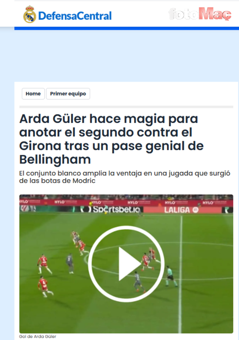 Arda Güler ve Kerem Aktürkoğlu Avrupa'da manşetlerde!