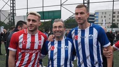 Fenerbahçe'li Edin Dzeko ve Galatasaray'lı Barış Alper Yılmaz 3 Aralık Dünya Engelliler Günü’nde buluştu!