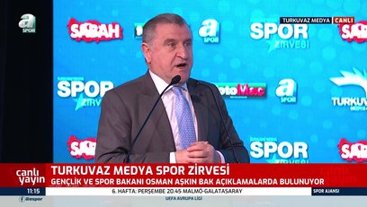 Gençlik ve Spor Bakanı Dr. Osman Aşkın Bak: Yatırımlar yapmış bir devleti temsil ediyoruz