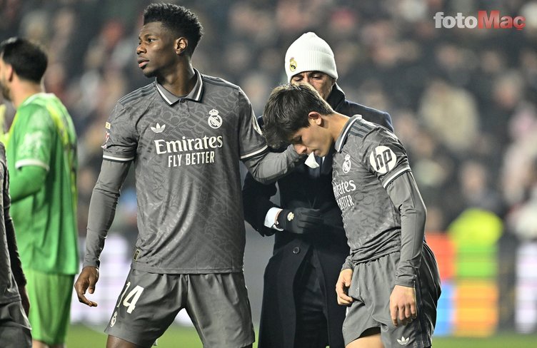 İspanya'da gündem Arda Güler! Real Madrid - Rayo Vallecano maçında...