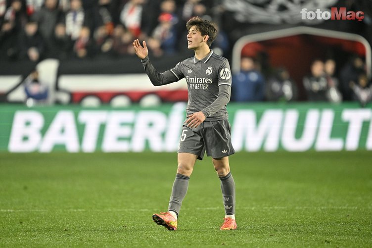 İspanya'da gündem Arda Güler! Real Madrid - Rayo Vallecano maçında...