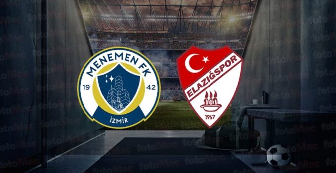 Menemenspor – Elazığspor maçı ne zaman, saat kaçta, hangi kanalda? | Ziraat Türkiye Kupası