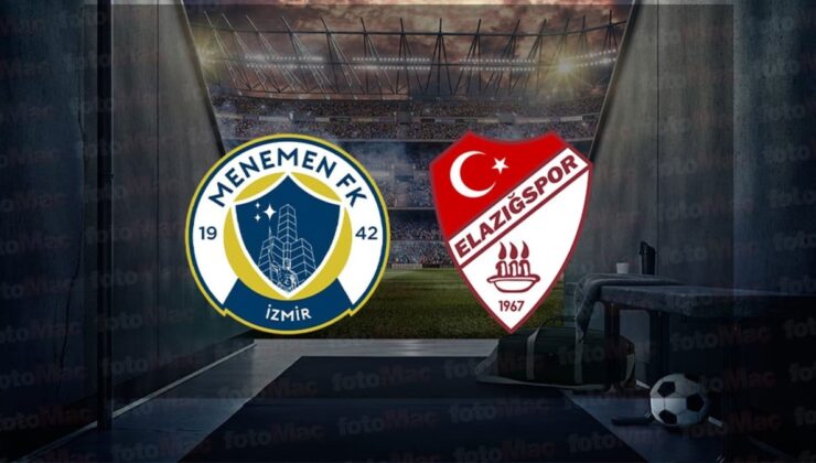 Menemenspor – Elazığspor maçı ne zaman, saat kaçta, hangi kanalda? | Ziraat Türkiye Kupası