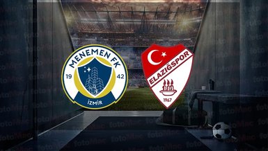 Menemenspor - Elazığspor maçı ne zaman, saat kaçta, hangi kanalda? | Ziraat Türkiye Kupası