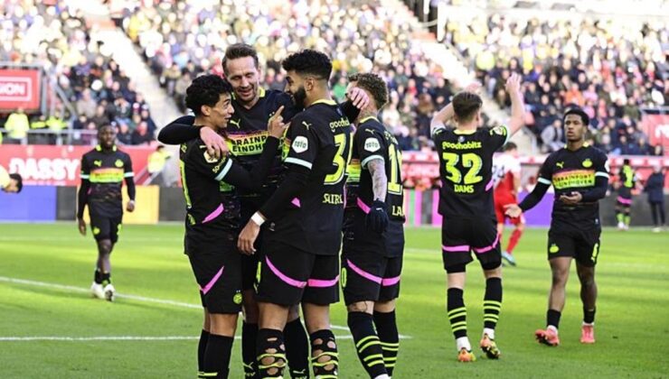 PSV’den 5 gollü zafer