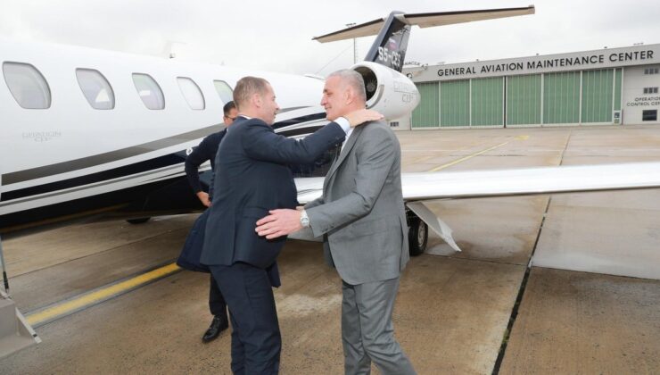 TFF Başkanı İbrahim Hacıosmanoğlu ve UEFA Başkanı Ceferin bir araya geldi