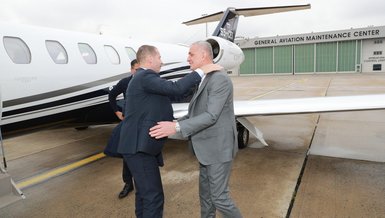 TFF Başkanı İbrahim Hacıosmanoğlu ve UEFA Başkanı Ceferin bir araya geldi