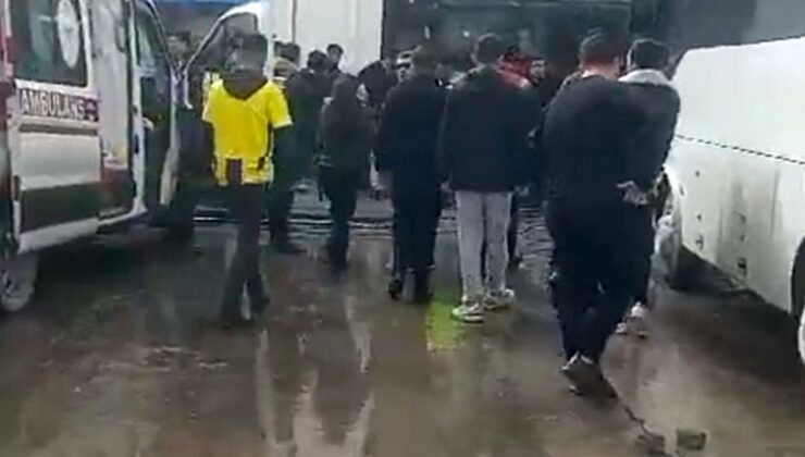 Fenerbahçe ile Amedspor taraftarları arasında kavga: 3 yaralı