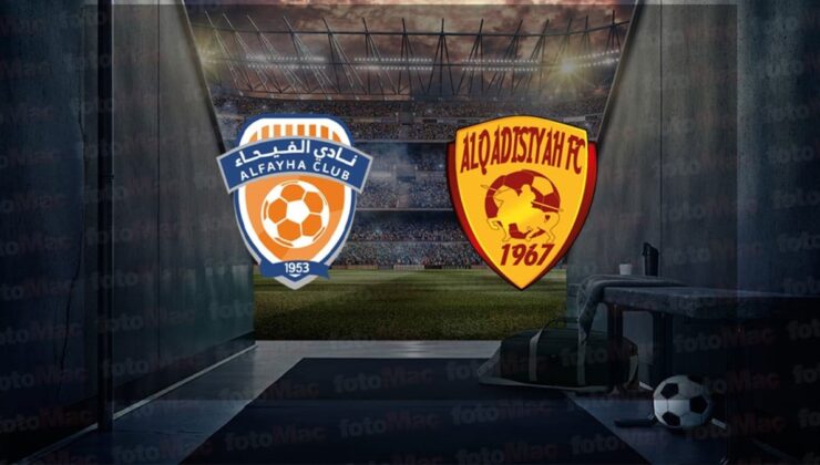 Al Fayha – Al-Qadsiah maçı canlı yayın bilgileri: Ne zaman, saat kaçta, hangi kanalda? | Suudi Arabistan Pro Lig